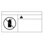 24-00542-001 LABEL-MANIFOLD HEATER,SPANISH