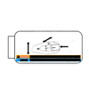 24-00925-038 DECAL-SHIFT,DETROIT HD AMT,HMI