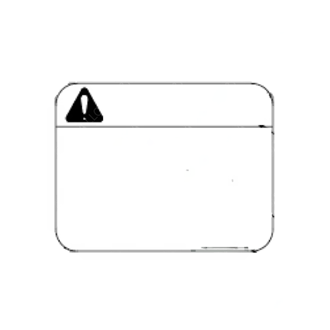 24-00967-006 LABEL-CAUTION,REV POWER,CIRCUIT 45