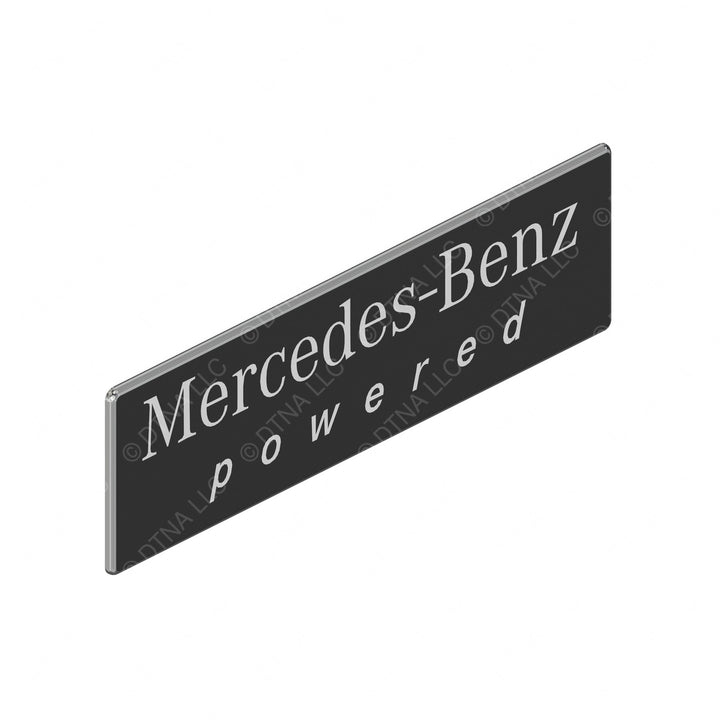 24-01003-000 BADGE-MERCEDES BENZ POWERED