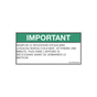 24-01640-001 LABEL-PROCEDURE,FILL,SURGE
