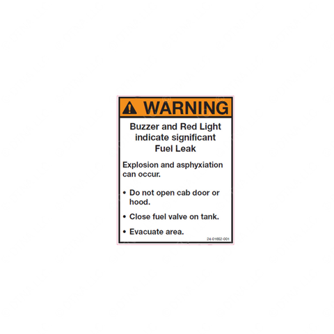 24-01652-001 DISPLAYS-SAFETY DEVICE,LABEL-WARNING LNG