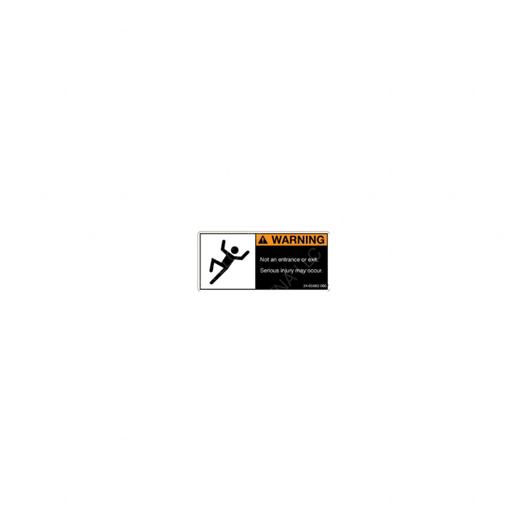 24-01682-000 LABEL-WARNING,SLEEPER DR,FTL
