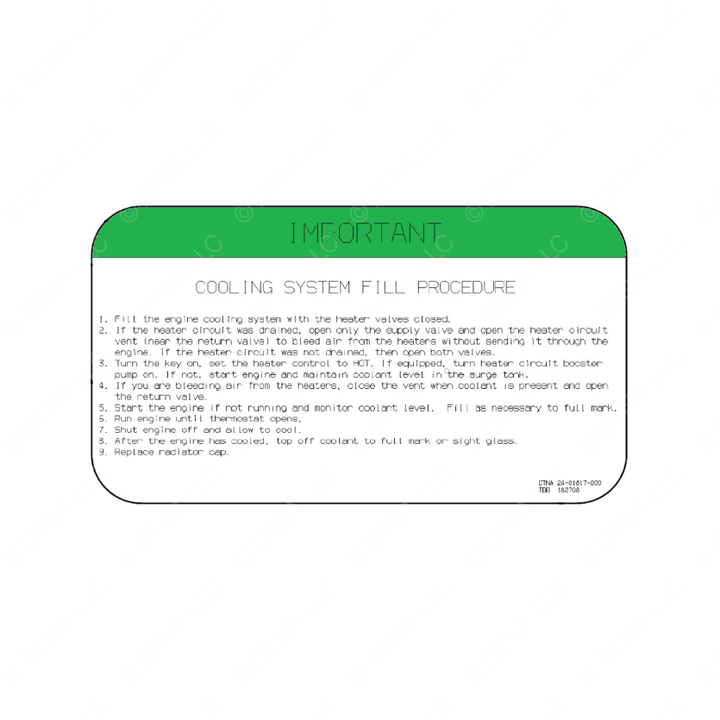 24-01817-000 LABEL-FILL,CLNT,2013