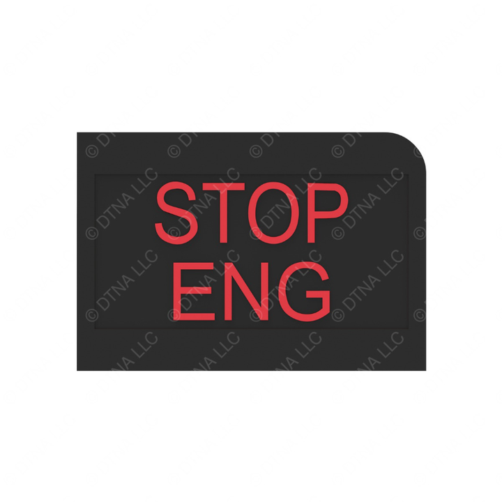 24-01840-017 LEGEND -INDICATOR, STOP ENG