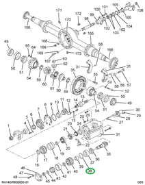 242817R1 SHIM PIN GEAR BRG SPACER .010