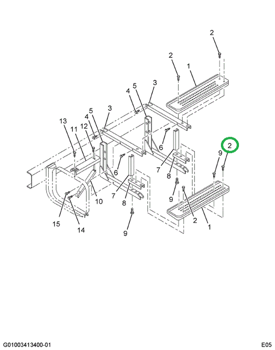 24839R1 BOLT HH 3/8NCX3/4 PHC TYP 8