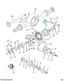 24895R1 BOLT HH 3/4-10X4-1/2 PHC TYP 8