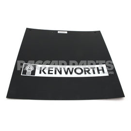 24X24BKWF MUDFLAP-BLACK 3/16 24 KW BAR WHITE