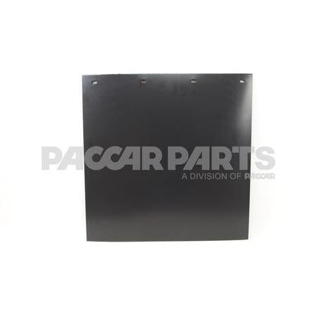 24X24B MudflapBlack 316 24X24 Plain Poly