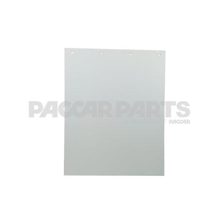 24X30W MudflapWhite 316 24X30 Plain Poly