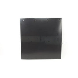 24X24B MudflapBlack 316 24X24 Plain Poly