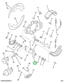 2500111C91 BRACKET BRK CAMSHAFT & CHAMBER