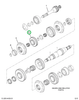 2500216C1 GEAR MASHFT 6TH SPEED