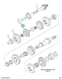 2500216C1 GEAR MASHFT 6TH SPEED