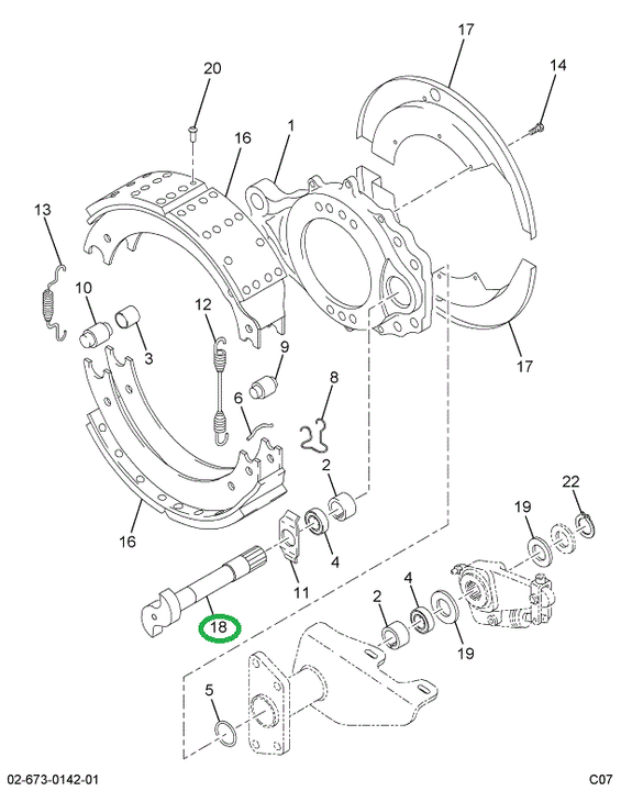 2500415C1 CAMSHAFT BRAKE