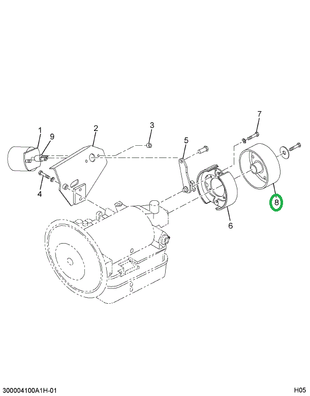 2500472C1 Flange, Companion