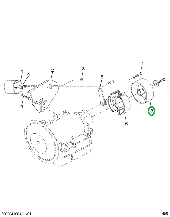 2500472C1 Flange, Companion