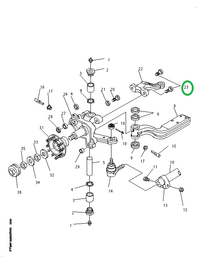 2500526C1 BOLT HH STRG ARM