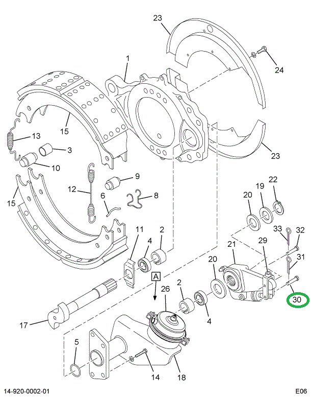 2501009C1 PIN SLACK ADJUSTER