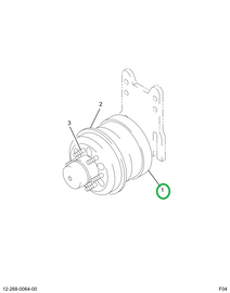 2501130C91 HUB FAN DRIVE PULLEY