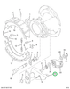 2501172C91 BRACKET BRK CAMSHAFT & CHAMBER