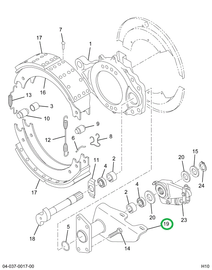 2501172C91 BRACKET BRK CAMSHAFT & CHAMBER