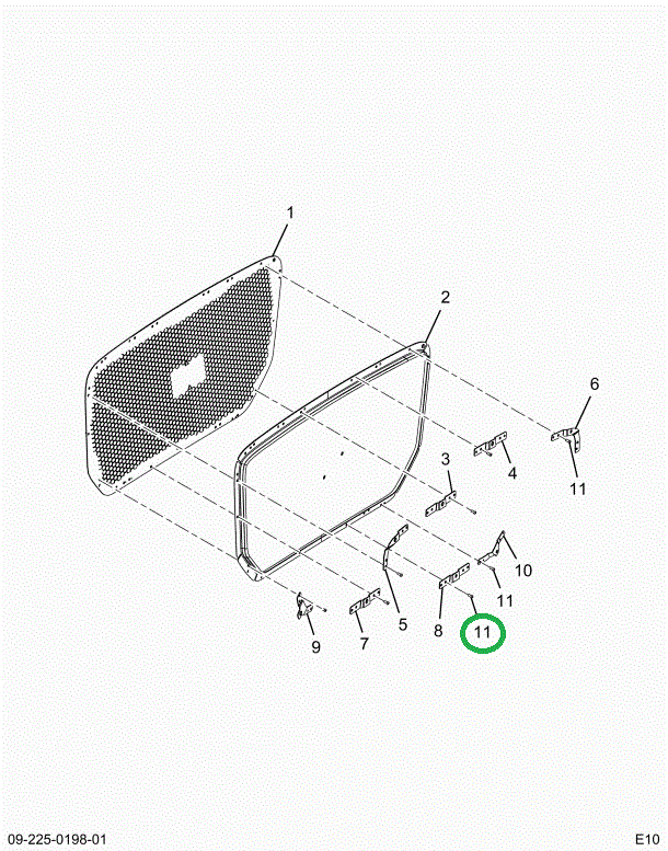 2501192C1 Pin, Huck Bolt Stainless Steel