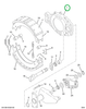 2501203C91 Spider, Brake With Bushing And