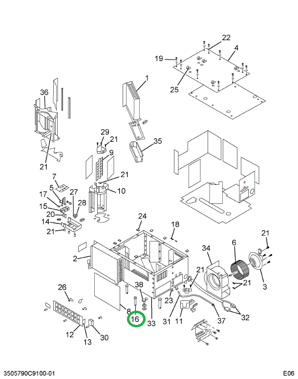 2501235C1 TUBE DRAIN HTR BOX