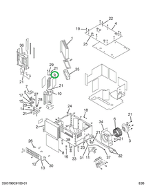 2501248C1 DOOR BLEND AIR BUNK