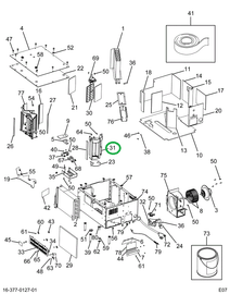 2501249C1 HOUSING AIR COND BUNK