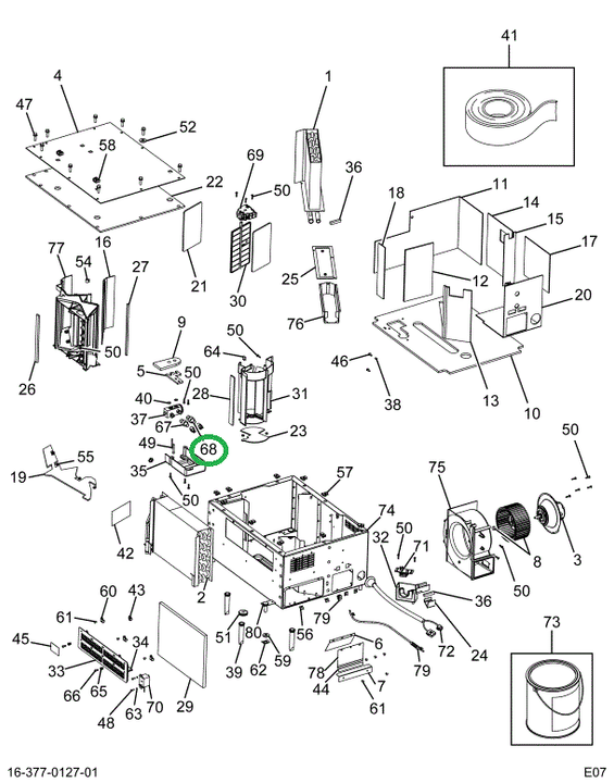 2501257C1 Switch, Air Conditioner Low Pr