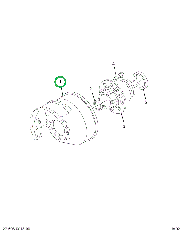 2501597C1 DRUM BRAKE FRT 16.5X6 BALANCED