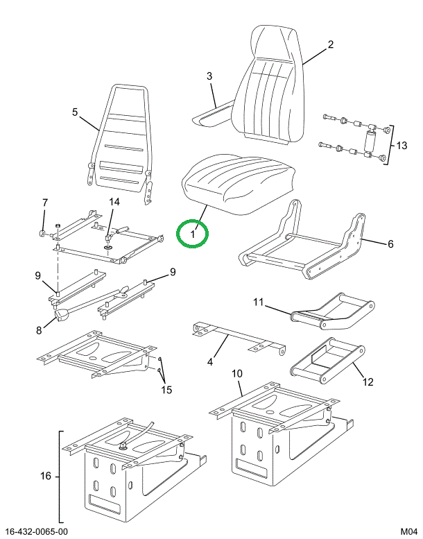 2501751C1 BRACKET SEAT BELT