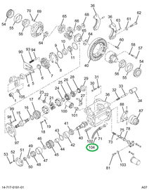 2501792C1 Clip, Dcdl Sensor Switch