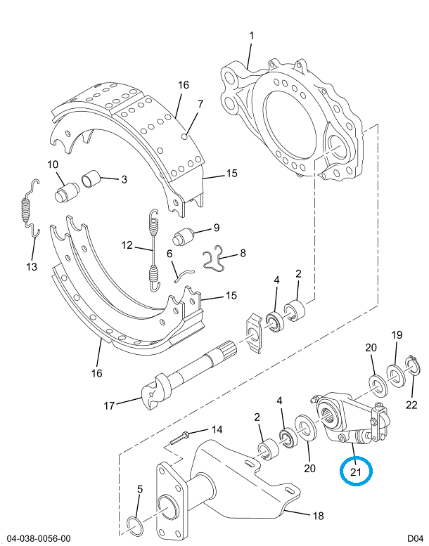 2502431C1 Seal Slack Adjuster
