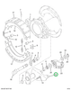 2502436C91 BRACKET BRK CAMSHAFT & CHAMBER