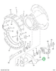 2502438C91 Bracket, Brake Camshaft And Ch