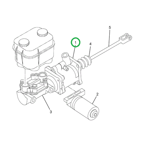 2502522C92 HYDROVAC,HEAD PWR BRK CYL L/MO