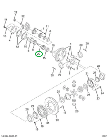 2502650C91 Gear Set, Ring And Pinion Diff