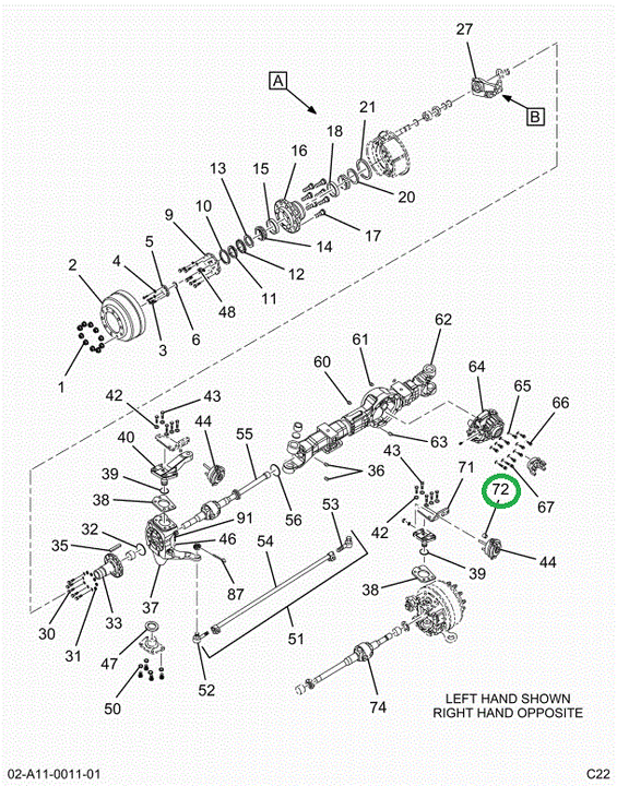 2502926C1 BUSHING ABS SENSOR