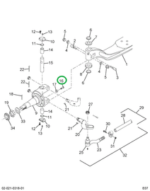 2503035C1 BOLT-STRG KNCKL STOP ASM