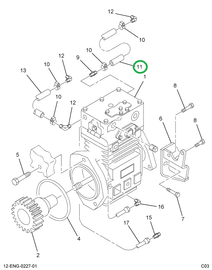 2503068C1 HOSE HTR BULK 1/2 ID X 27/32