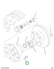 2503340C1 BOLT WHEEL HUB LT THREAD