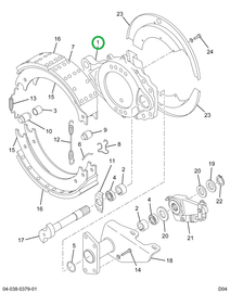 2503567C91 SPIDER BRAKE W/BUSH & SEAL