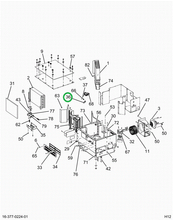 2503730C1 LEVER BLEND DOOR