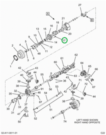 2503734C1 BOLT WHEEL RIM CLAMP M22 X 1.5