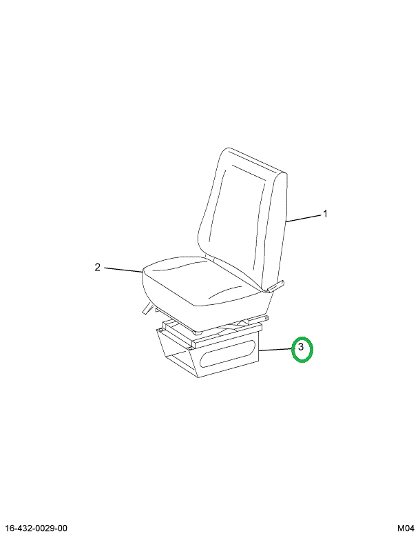 2503755C1 Base, Seat, Passenger