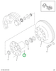 2503889C1 BOLT WHEEL HUB LT THREAD